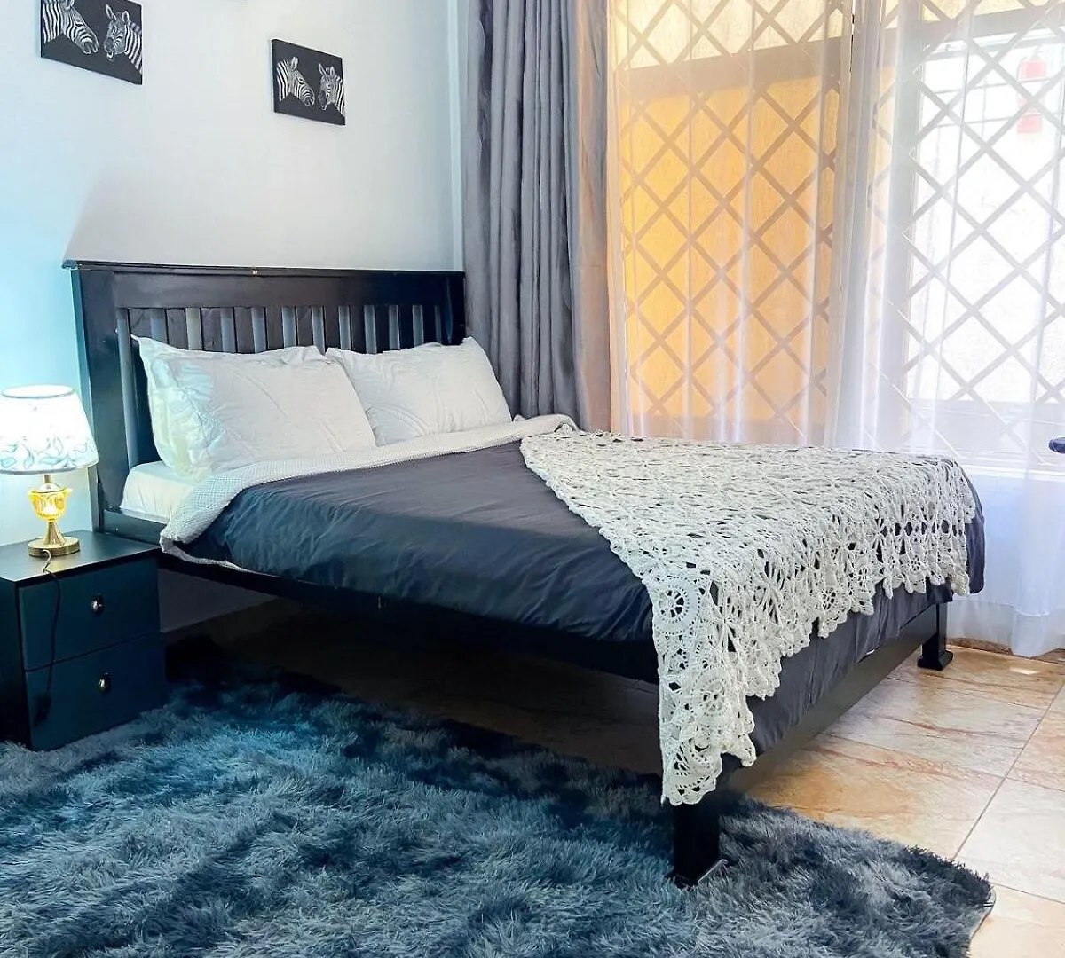 Apartment Bedroom In A Serene Environment Entebbe Uganda