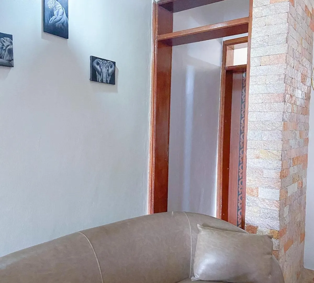 Bedroom In A Serene Environment Entebbe Apartment